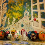 мастер-класс по росписи Пасхальных яиц